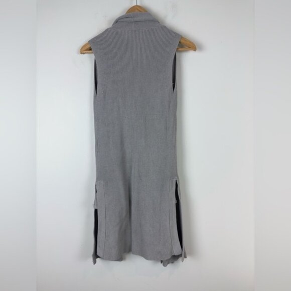 Wilfred Olivie Long Open Vest Cardigan - Picture 3 of 7